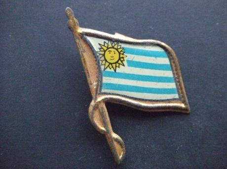 Uruguay land in Zuid-Amerika, nationale vlag oud